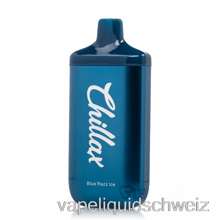 Chillax 9000 Einweg-Blue Razz Ice Vape Liquid E-Liquid Schweiz